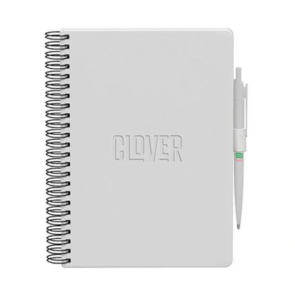 Custom Neoskin Hard Cover Spiral Combo - White Custom Neoskin Hard Cover Spiral Combo - White