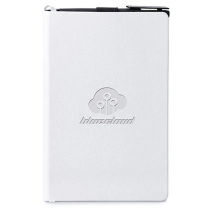 Custom Neoskin Hard Cover Journal Combo 5.75 x 8.75 - White