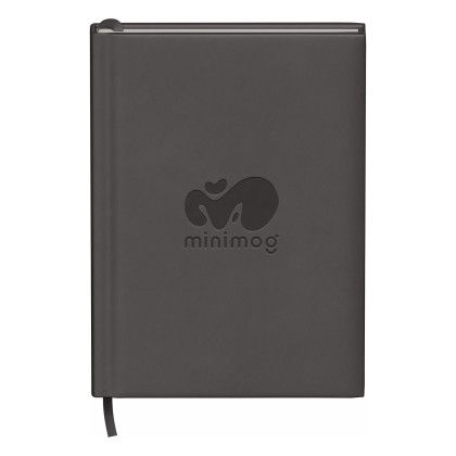 Custom Marlowe Hard Cover Journal - Grey Custom Marlowe Hard Cover Journal - Grey