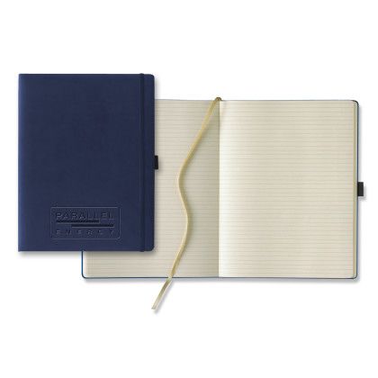 Custom Castelli Tucson Grande Lined Ivory Page Journal - Royal Blue Custom Castelli Tucson Grande Lined Ivory Page Journal - Royal Blue