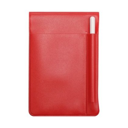 Custom Standard Vinyl 100-Page Memo Book With White Pen - Calendar - Red Custom Standard Vinyl 100-Page Memo Book With White Pen - Calendar - Red