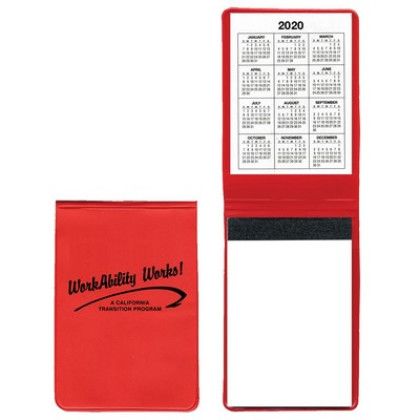 Custom Memo Book with 100 Pages - Red Custom Memo Book with 100 Pages - Red