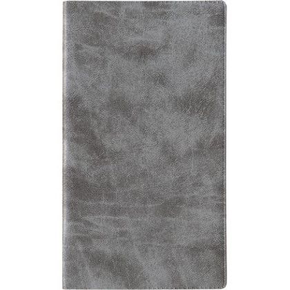 Custom Executive Vinyl Weekly Pocket Planner - Squirrel Gray Custom Executive Vinyl Weekly Pocket Planner - Squirrel Gray