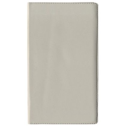 Custom Standard Vinyl Academic Monthly Pocket Planner - Gray Custom Standard Vinyl Academic Monthly Pocket Planner - Gray
