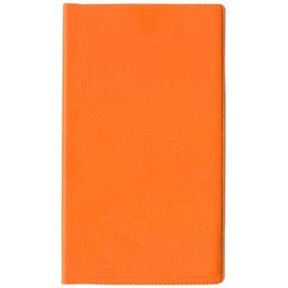 Custom Standard Vinyl Academic Monthly Pocket Planner - Orange Custom Standard Vinyl Academic Monthly Pocket Planner - Orange