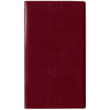 Custom Castillion Softtouch Vinyl Monthly Academic Planner - Burgundy Custom Castillion Softtouch Vinyl Monthly Academic Planner - Burgundy