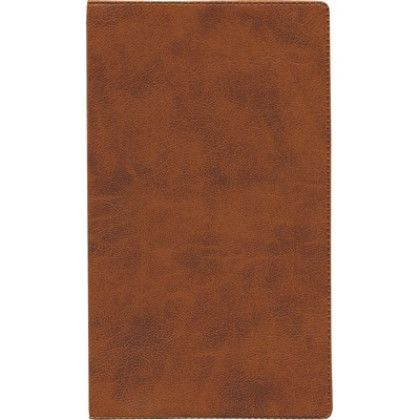 Custom Executive Vinyl Weekly Pocket Planner - Almond Beige Custom Executive Vinyl Weekly Pocket Planner - Almond Beige