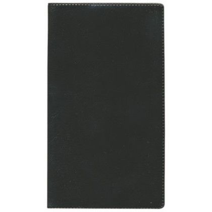 Custom Castillion Softtouch Vinyl Cover Weekly Pocket Planner - Black