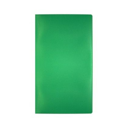 Custom Translucent Vinyl Weekly Pocket Planner - Translucent Green Custom Translucent Vinyl Weekly Pocket Planner - Translucent Green