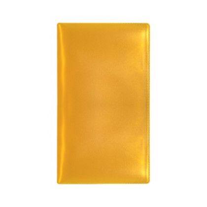 Custom Translucent Vinyl Weekly Pocket Planner - Translucent Orange Custom Translucent Vinyl Weekly Pocket Planner - Translucent Orange