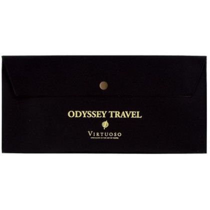 Custom Document Case with Snap Closure - Black Custom Document Case with Snap Closure - Black