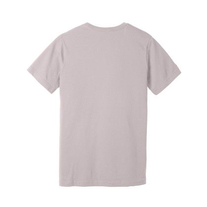 Custom Bella+Canvas Unisex Jersey Short Sleeve Tee - 1 Piece - Pink Gravel Back View Custom Bella+Canvas Unisex Jersey Short Sleeve Tee - 1 Piece - Pink Gravel Back View