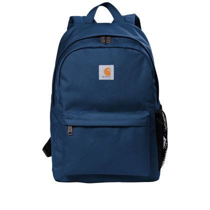 Custom Carhartt Canvas Backpack - 1 Piece - Navy 
