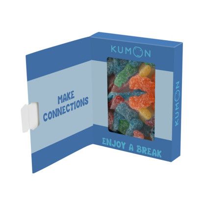 Custom Book Window Box- Sour Kids - Open View Custom Book Window Box- Sour Kids - Open View