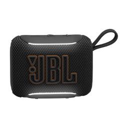 Custom JBL Go 5 Portable Bluetooth Speaker - Black - Front view Custom JBL Go 5 Portable Bluetooth Speaker - Black - Front view