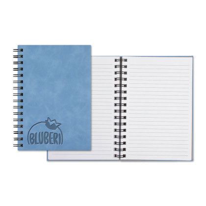 Custom Castelli WireO Chia Medio White Lined Pg Journal - Sky Blue 