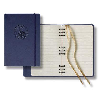 Custom Castelli Tucson Hybrid Medio Lined Ivory Page Journal - Royal Blue Custom Castelli Tucson Hybrid Medio Lined Ivory Page Journal - Royal Blue