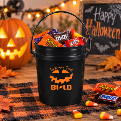 Halloween Mini Bucket - Black Lifestyle Halloween Mini Bucket - Black Lifestyle