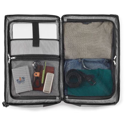 Custom Nomad Must Haves Weekender Duffle-Backpack - In Use Custom Nomad Must Haves Weekender Duffle-Backpack - In Use