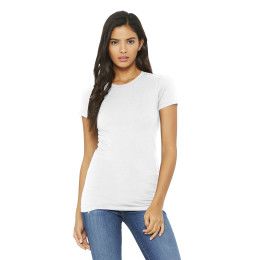 Custom Bella + Canvas Ladies The Favorite T-Shirt- 1 Piece - White Custom Bella + Canvas Ladies The Favorite T-Shirt- 1 Piece - White