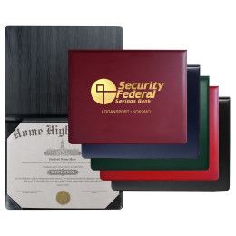 Custom Padded Heat Sealed Diploma Holder (Portrait Style) - All color Custom Padded Heat Sealed Diploma Holder (Portrait Style) - All color