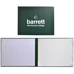 Custom Economy Turned Edge Certificate Holder (Landscape style) - Green Custom Economy Turned Edge Certificate Holder (Landscape style) - Green
