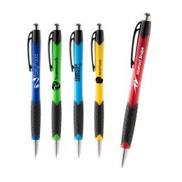 Custom The Frankfort Black Rubber Grip Pen - All color Custom The Frankfort Black Rubber Grip Pen - All color