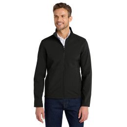 Custom Mens Collective Soft Shell Jacket - 1 Piece - Deep Black Custom Mens Collective Soft Shell Jacket - 1 Piece - Deep Black