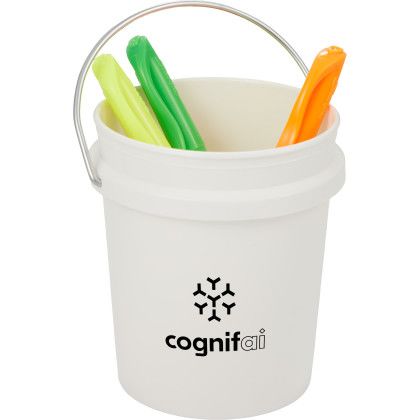 Custom Mini Bucket 0.4 qt - White