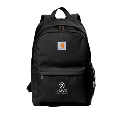 Custom Carhartt Canvas Backpack - 1 Piece - Black 