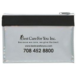 Custom The Pearl Tote Cosmetic Bag - Black