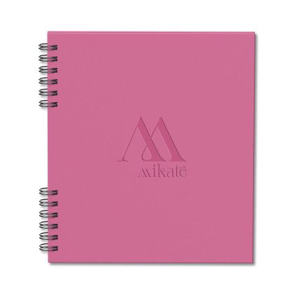 Custom ColorPulse Hard Cover Spiral Journal - Flamingo Custom ColorPulse Hard Cover Spiral Journal - Flamingo