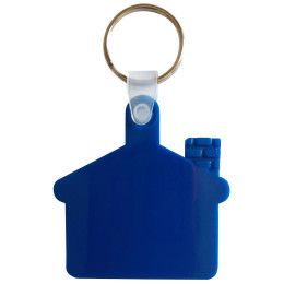 Custom House Key Ring - Navy Blue Custom House Key Ring - Navy Blue