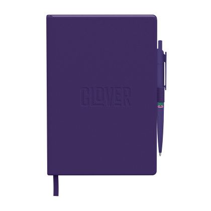 Custom Neoskin Hard Cover Journal Combo 8.43 x 5.63 - Purple Custom Neoskin Hard Cover Journal Combo 8.43 x 5.63 - Purple