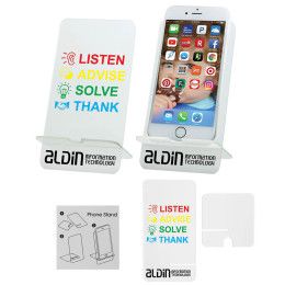 Custom Cell Phone Stand - Full Color Custom Cell Phone Stand - Full Color