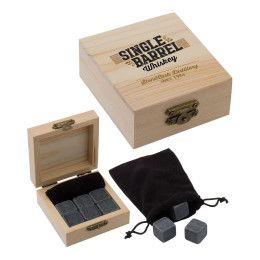 Custom Whiskey Stone Set - Full Color Custom Whiskey Stone Set - Full Color