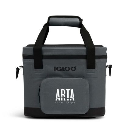 Custom Igloo Trailmate 18 Can Cooler - Carbonite Custom Igloo Trailmate 18 Can Cooler - Carbonite
