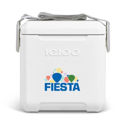 Custom Igloo Tag Along Too Cooler - White Custom Igloo Tag Along Too Cooler - White