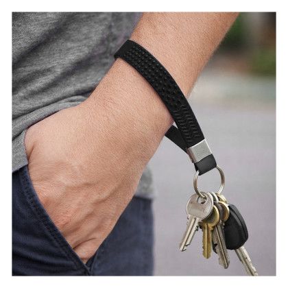 Custom DailyGrip Sensory Wristlet - Black Lifestyle View Custom DailyGrip Sensory Wristlet - Black Lifestyle View