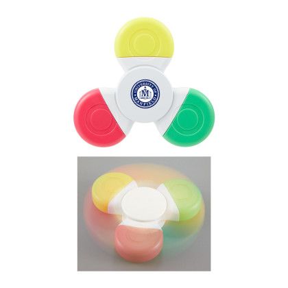 Custom Multi-Ink Spinner Highlighter Custom Multi-Ink Spinner Highlighter