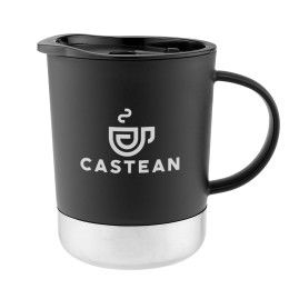 Custom 11 oz. Hendrix Recycled Mug - Black Custom 11 oz. Hendrix Recycled Mug - Black