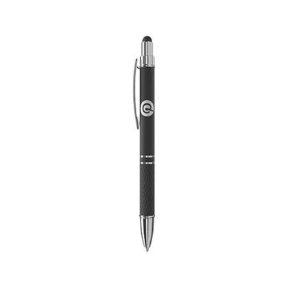 Custom Ava Ballpoint Stylus Pen - Black Custom Ava Ballpoint Stylus Pen - Black