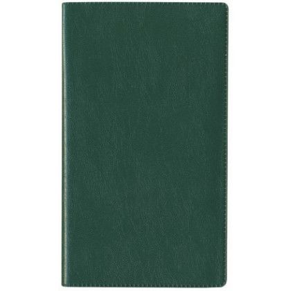 Custom Castillion Softtouch Vinyl Monthly Pocket Planner - Hunter Green