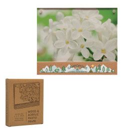 Custom 6 x 4 Wood and Acrylic Frame - Full Color Custom 6 x 4 Wood and Acrylic Frame - Full Color