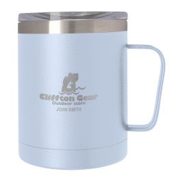 Imprinted Logo Concord Mug - Light Blue 