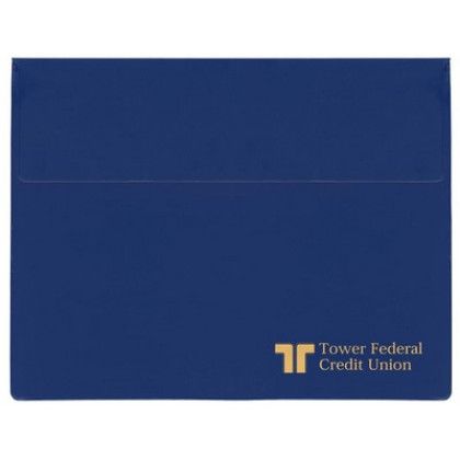 Custom Standard Vinyl Underarm Portfolio - Royal Blue Custom Standard Vinyl Underarm Portfolio - Royal Blue