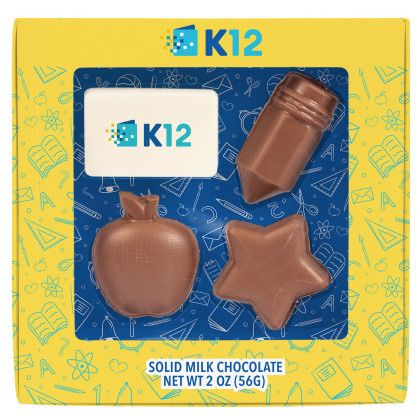 Custom 2 oz Chocolate Education Gift Box Custom 2 oz Chocolate Education Gift Box