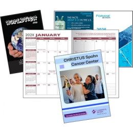 Custom Digital Full Color 7" x 10" Planner with Monthly Insert