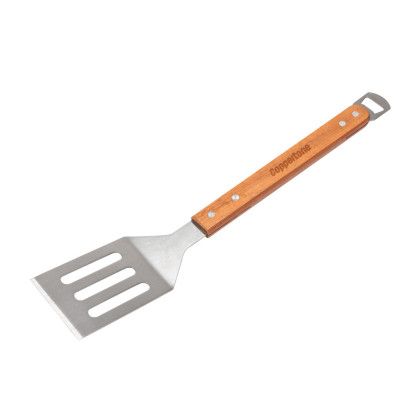 Custom Deckle BBQ Flipper w/ Bottle Opener - Stainless Steel Custom Deckle BBQ Flipper w/ Bottle Opener - Stainless Steel