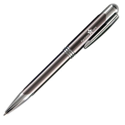 Custom Metal Ballpoint Executive Pen - Gunmetal Custom Metal Ballpoint Executive Pen - Gunmetal